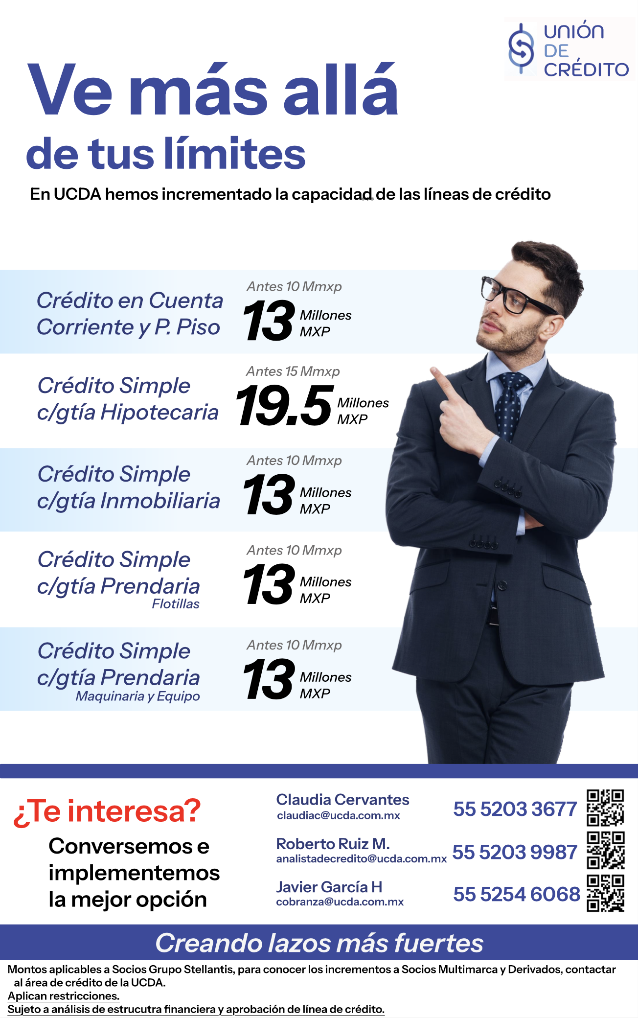Ve más allá